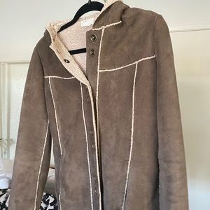 Brown Sherpa jacket